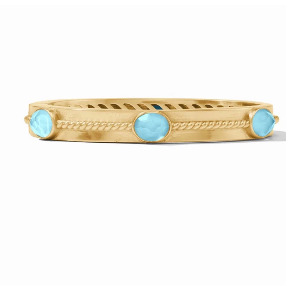 Julie Vos Nassau Stone Hinge Bangle